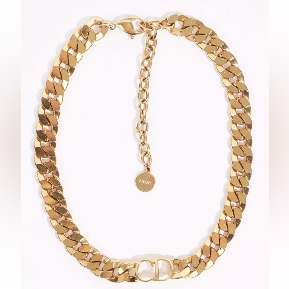 Genuine DIOR Danseuse Etoile CD choker necklace